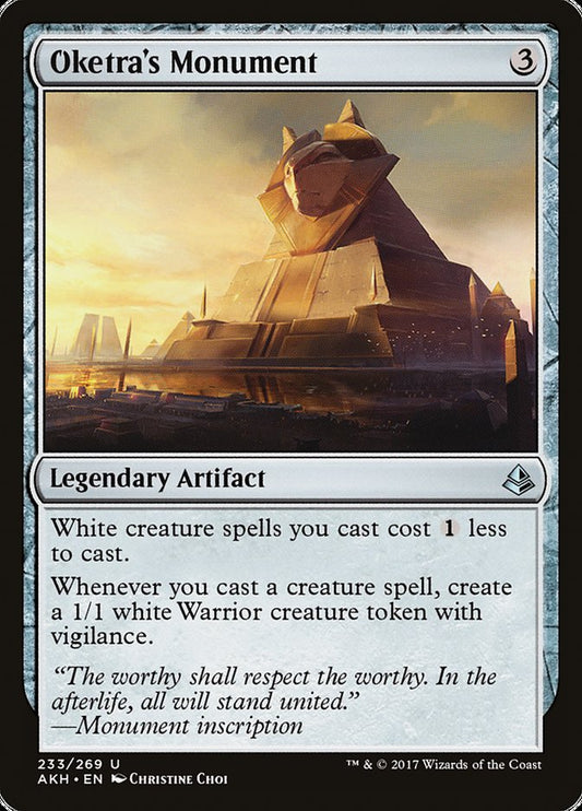 Oketra's Monument [Amonkhet] [Foil]