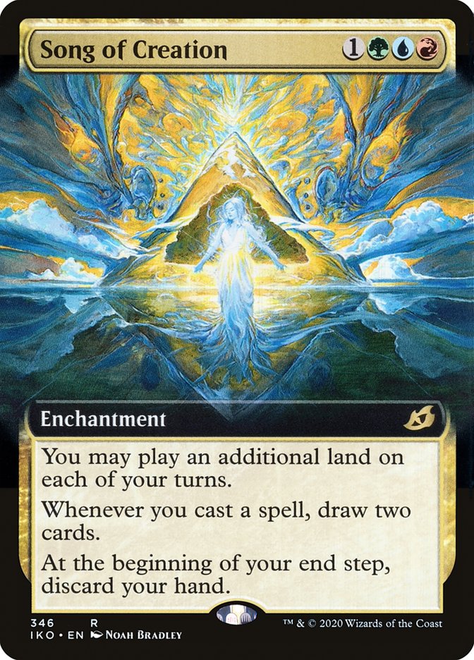 Song of Creation (Extended Art) [Ikoria: Lair of Behemoths] [Foil]