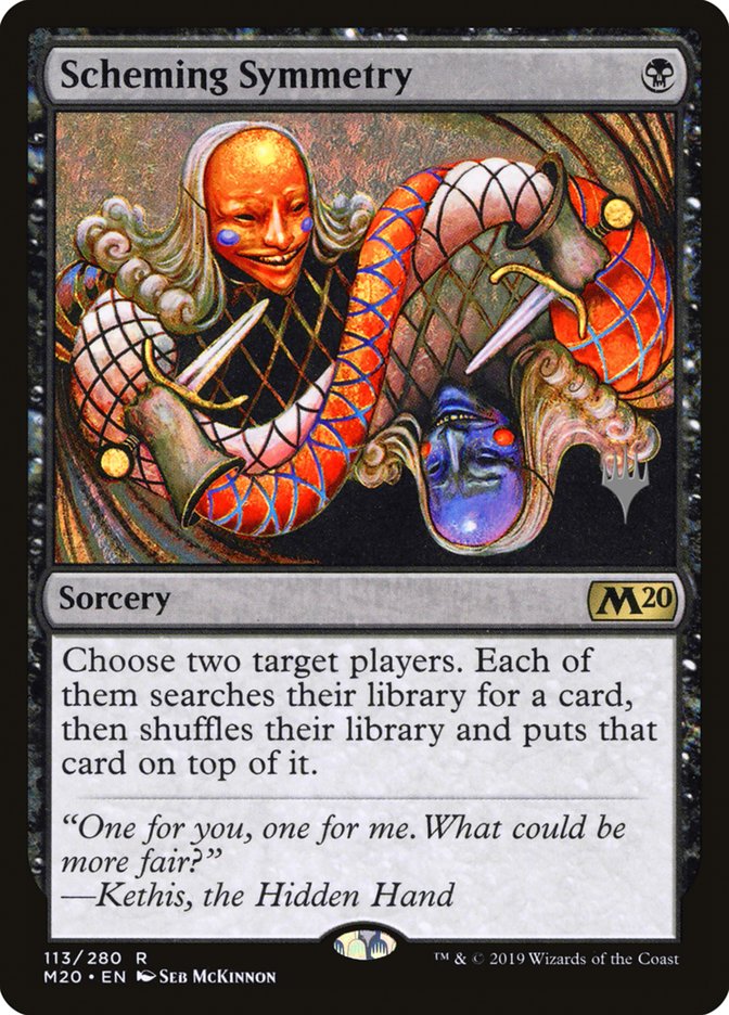 Scheming Symmetry (Promo Pack) [Core Set 2020 Promos] [Foil]