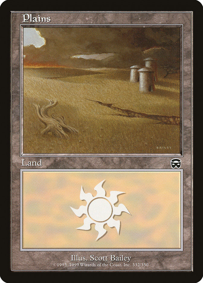 Plains (332) [Mercadian Masques] [Foil]