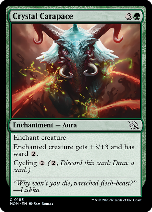 Crystal Carapace [March of the Machine] [Foil]