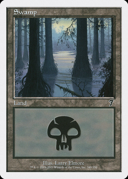 Swamp (348) [Seventh Edition] [Foil]