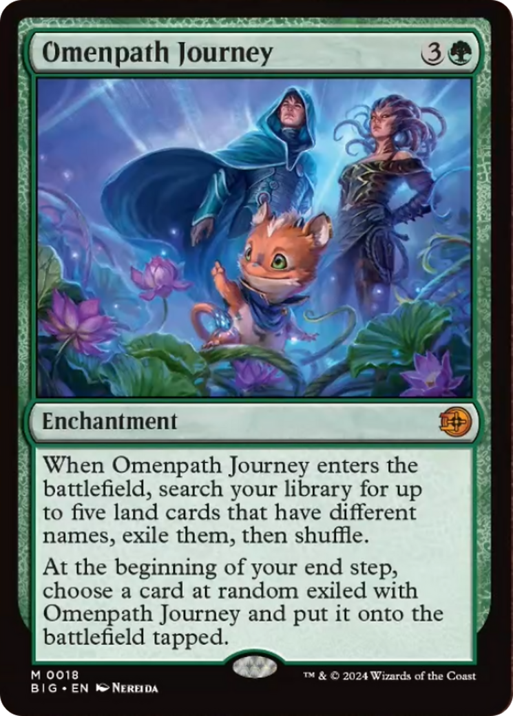 Omenpath Journey [Outlaws of Thunder Junction: The Big Score] [Foil]