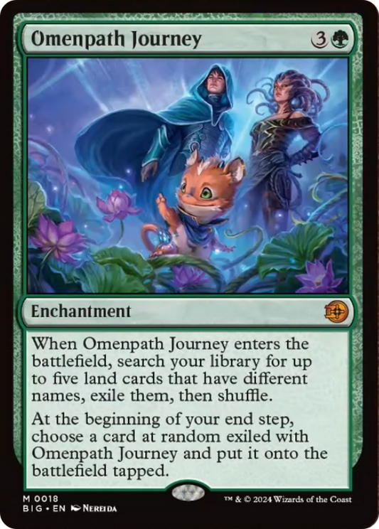Omenpath Journey [Outlaws of Thunder Junction: The Big Score] [Foil]