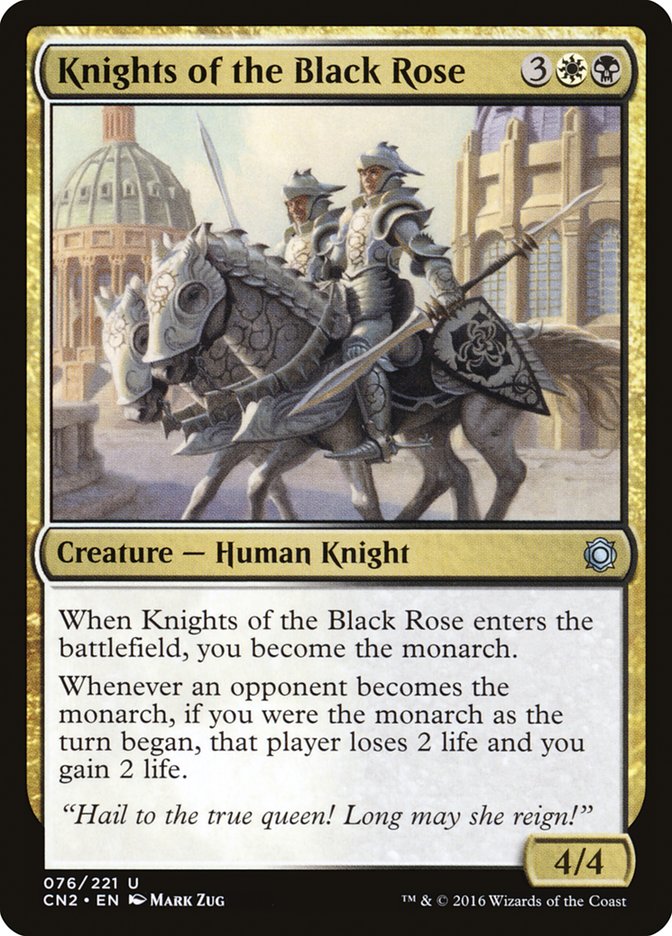 Knights of the Black Rose [Conspiracy: Take the Crown] [Foil]