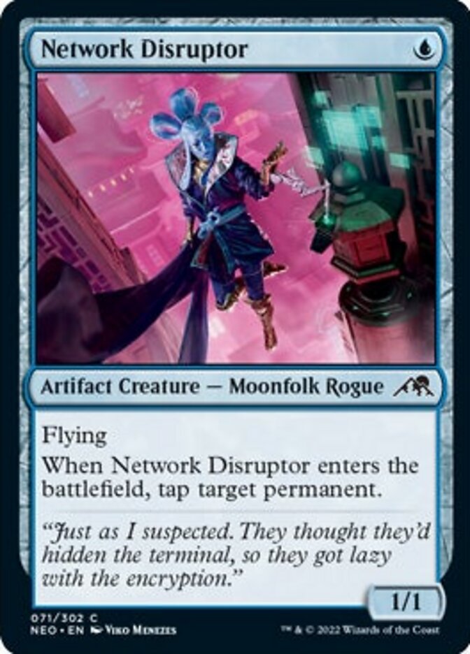 Network Disruptor [Kamigawa: Neon Dynasty] [Foil]