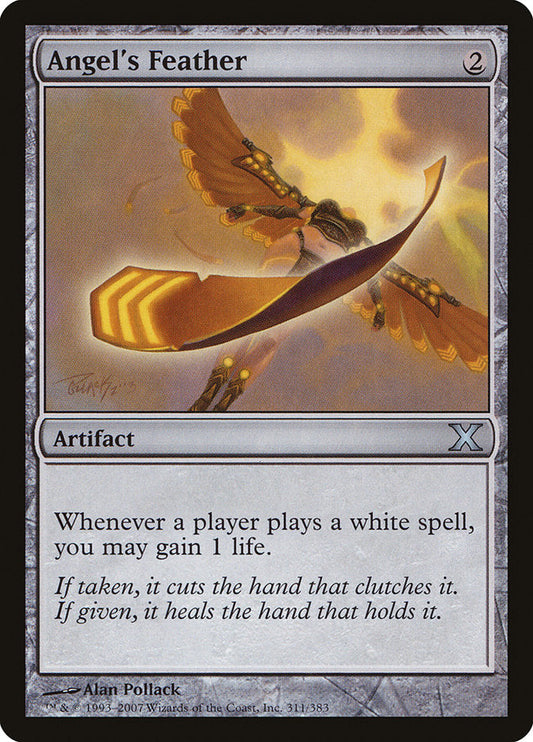 Angel's Feather [Tenth Edition] [Foil]