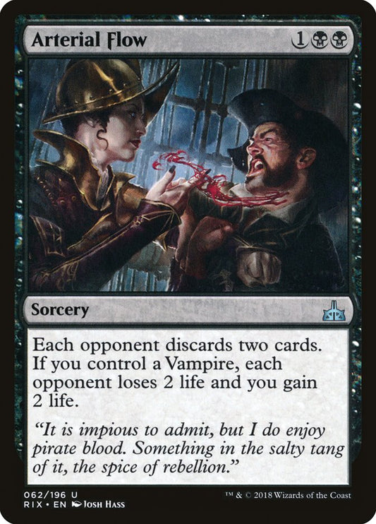 Arterial Flow [Rivals of Ixalan] [Foil]