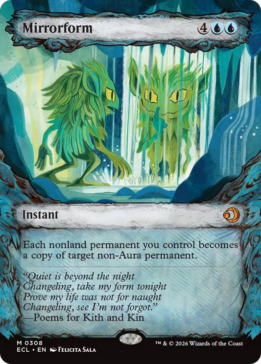 Mirrorform (Showcase) [Lorwyn Eclipsed] [Foil]