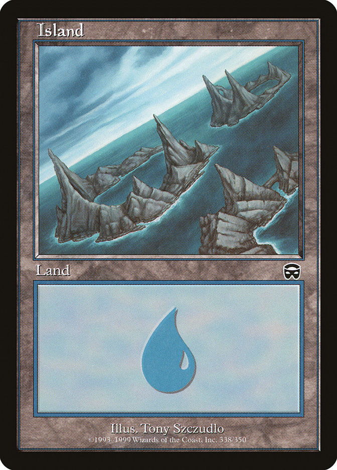Island (338) [Mercadian Masques] [Foil]