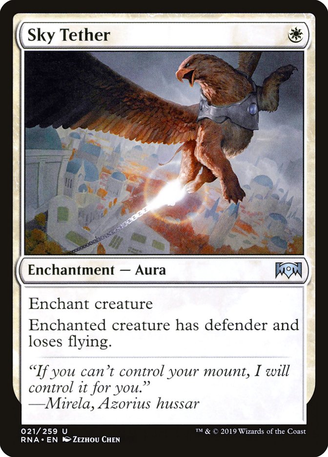 Sky Tether [Ravnica Allegiance] [Foil]