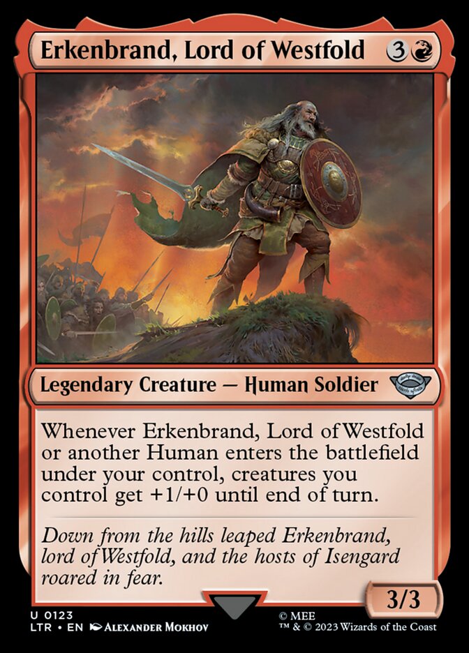 Erkenbrand, Lord of Westfold [The Lord of the Rings: Tales of Middle-Earth] [Foil]
