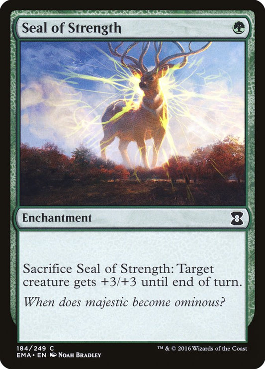 Seal of Strength [Eternal Masters] [Foil]
