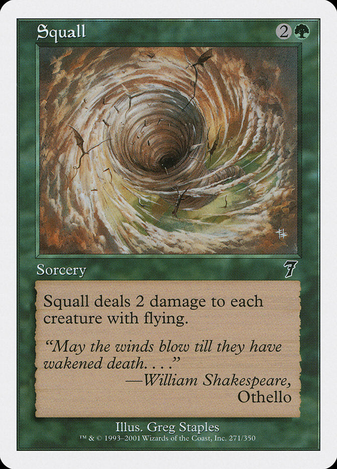 Squall [Seventh Edition] [Foil]