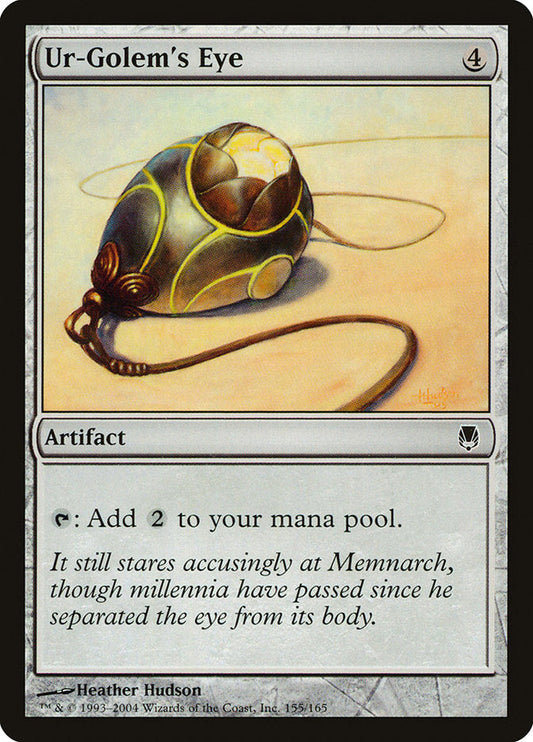 Ur-Golem's Eye [Darksteel] [Foil]