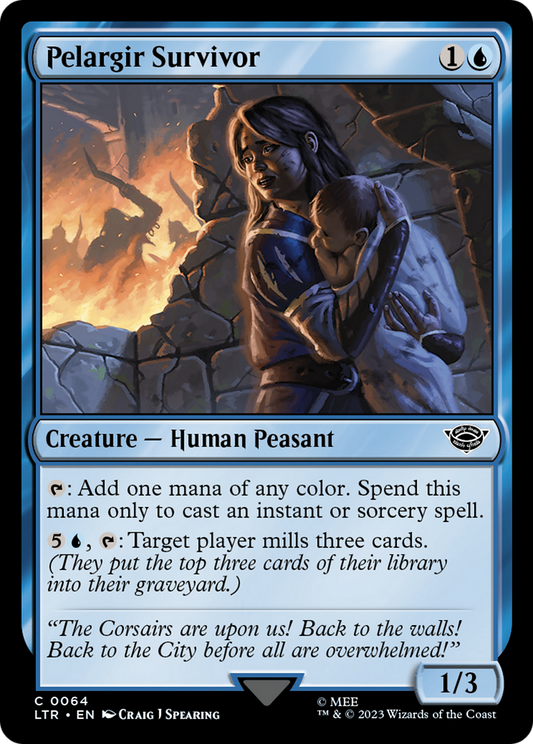 Pelargir Survivor [The Lord of the Rings: Tales of Middle-Earth] [Foil]