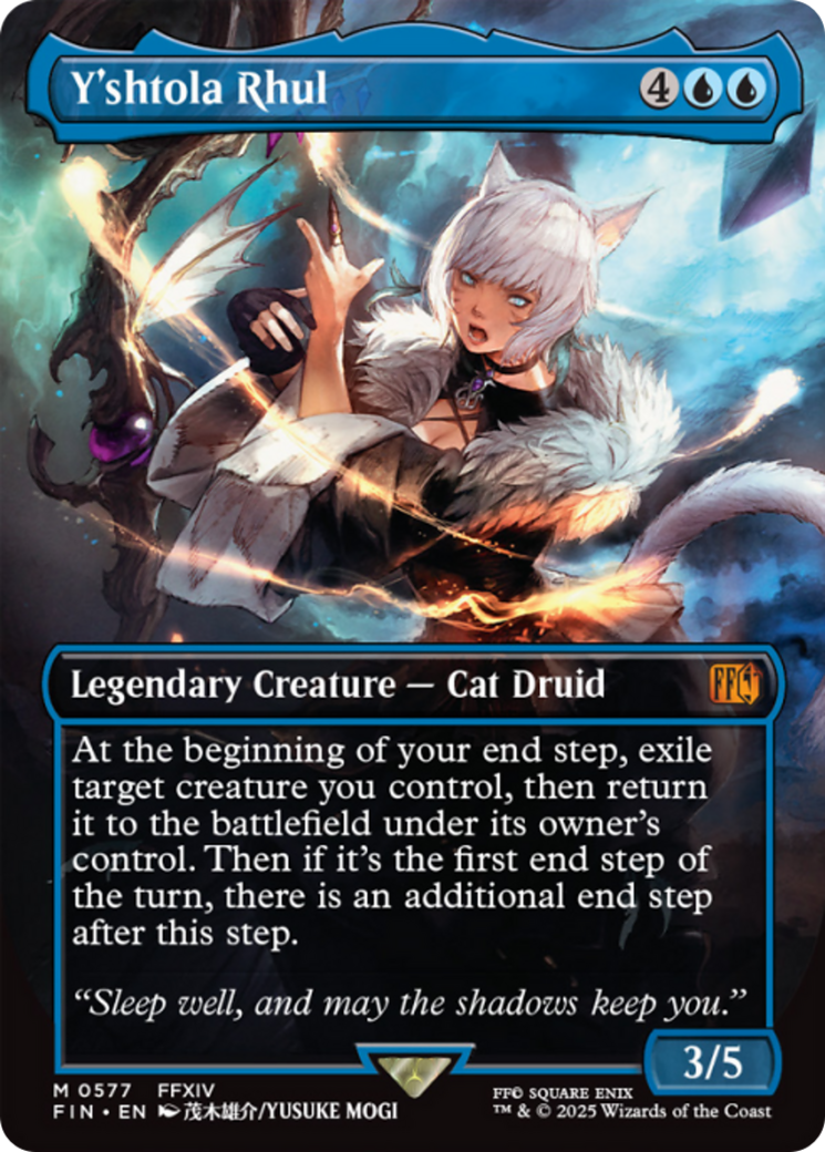 Y'shtola Rhul (Borderless) [FINAL FANTASY] [Foil]