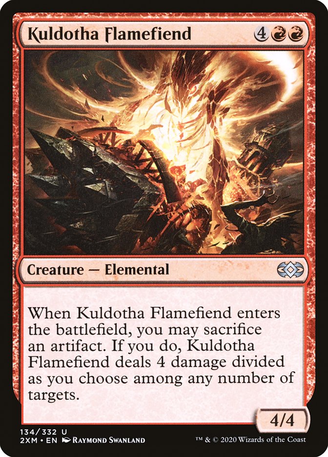 Kuldotha Flamefiend [Double Masters] [Foil]