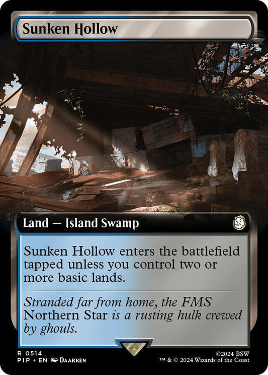 Sunken Hollow (Extended Art) [Fallout] [Foil]