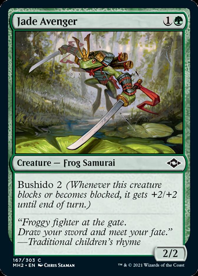 Jade Avenger [Modern Horizons 2] [Foil]