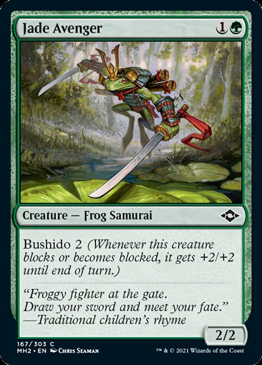 Jade Avenger [Modern Horizons 2] [Foil]