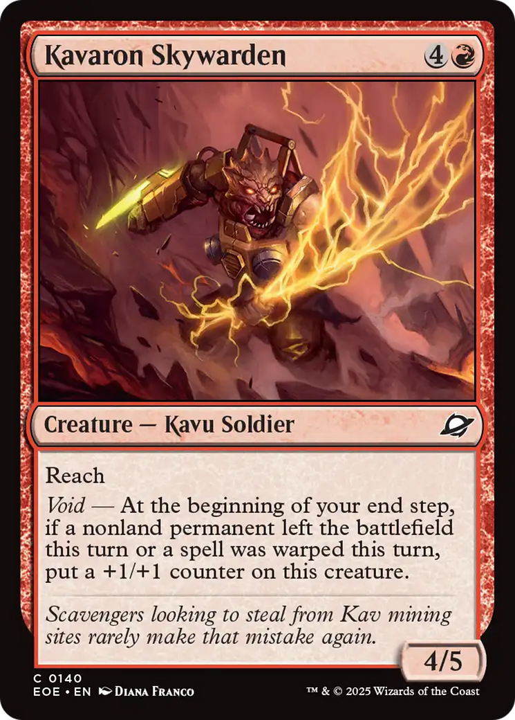 Kavaron Skywarden [Edge of Eternities] [Foil]