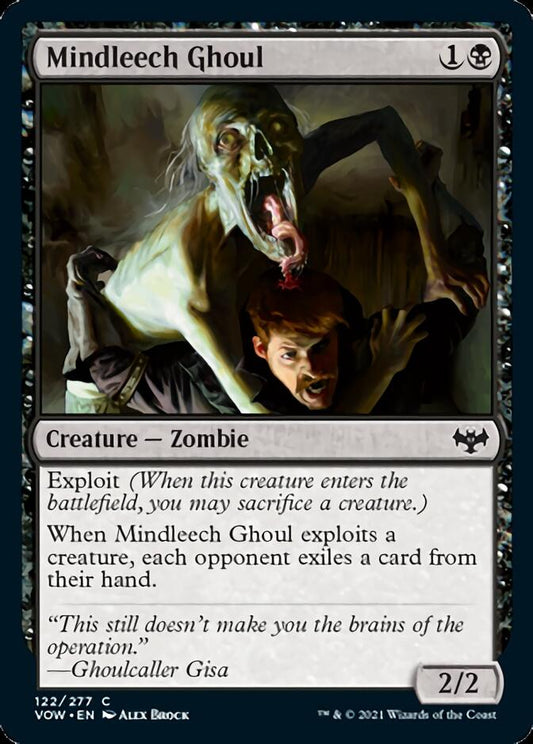 Mindleech Ghoul [Innistrad: Crimson Vow] [Foil]