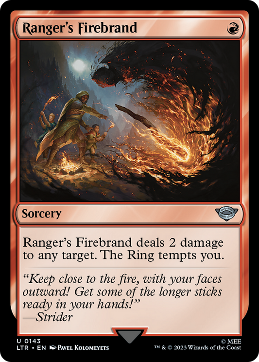 Ranger's Firebrand [The Lord of the Rings: Tales of Middle-Earth] [Foil]