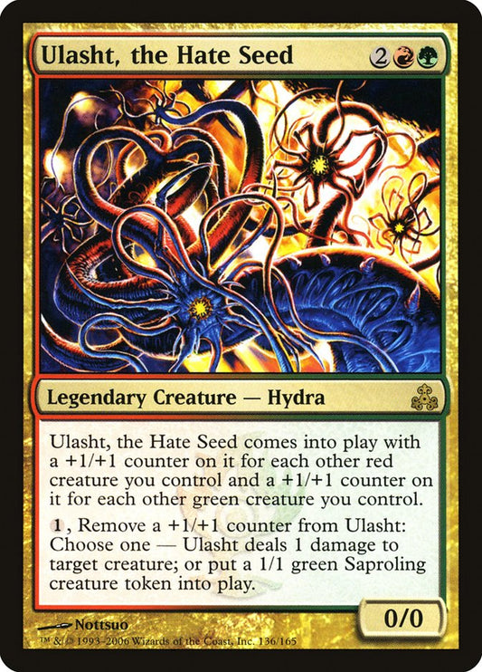 Ulasht, the Hate Seed [Guildpact] [Foil]