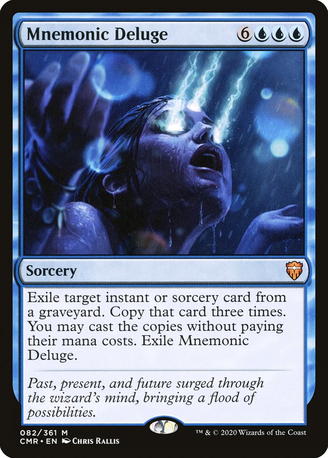 Mnemonic Deluge [Commander Legends] [Foil]