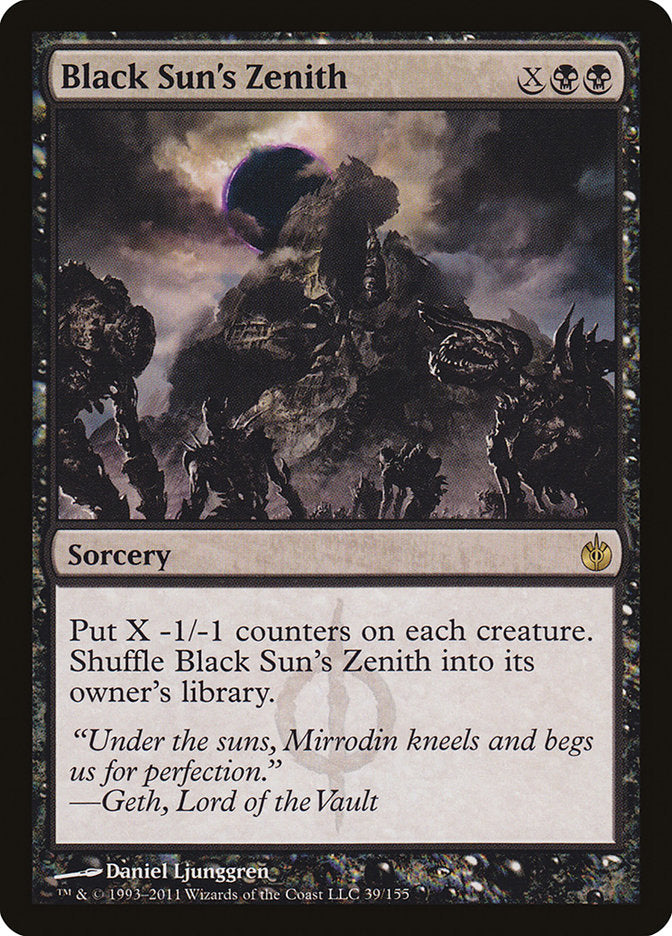 Black Sun's Zenith [Mirrodin Besieged] [Foil]