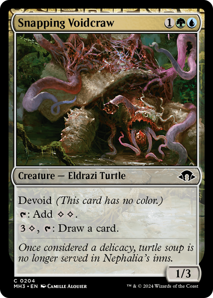 Snapping Voidcraw [Modern Horizons 3] [Foil]