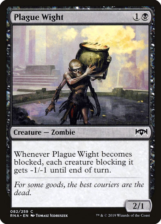 Plague Wight [Ravnica Allegiance] [Foil]