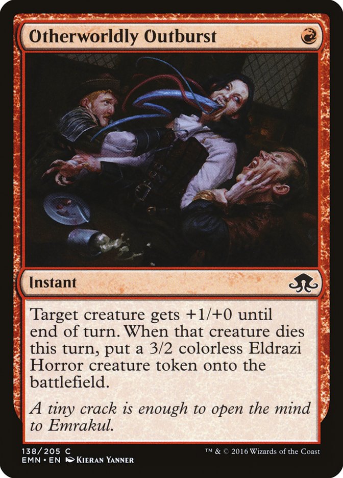 Otherworldly Outburst [Eldritch Moon] [Foil]