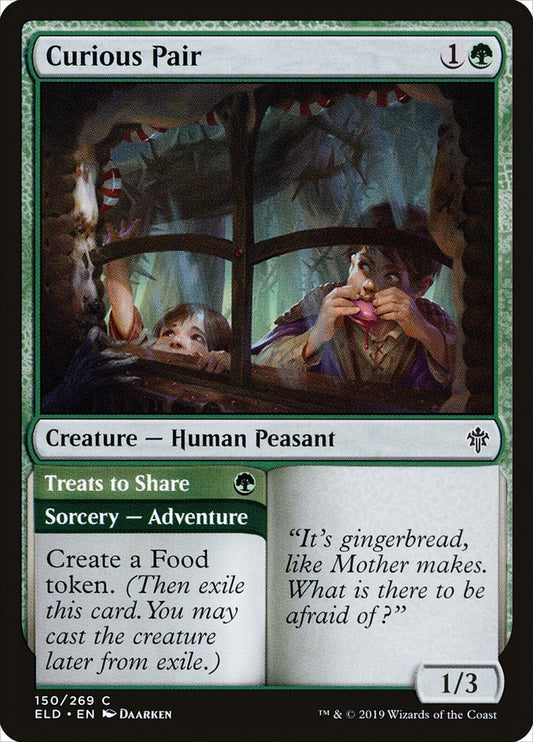 Curious Pair // Treats to Share [Throne of Eldraine] [Foil]