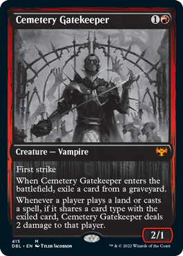 Cemetery Gatekeeper [Innistrad: Double Feature] [Foil]