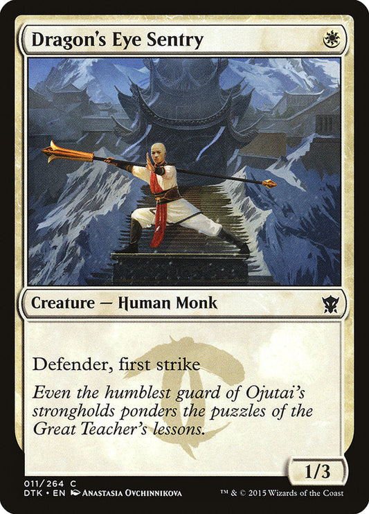 Dragon's Eye Sentry [Dragons of Tarkir] [Foil]