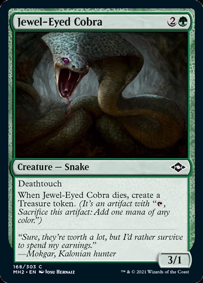 Jewel-Eyed Cobra [Modern Horizons 2] [Foil]