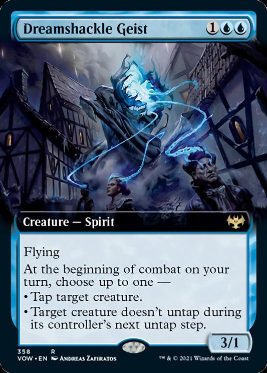 Dreamshackle Geist (Extended Art) [Innistrad: Crimson Vow] [Foil]