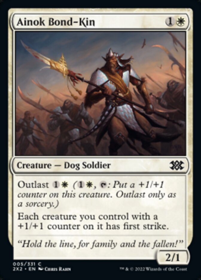 Ainok Bond-Kin [Double Masters 2022] [Foil]