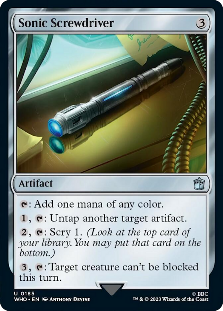 Sonic Screwdriver (0185) [Doctor Who] [Foil]