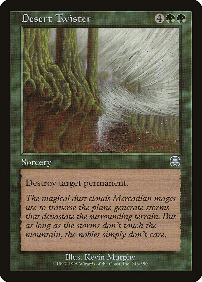 Desert Twister [Mercadian Masques] [Foil]