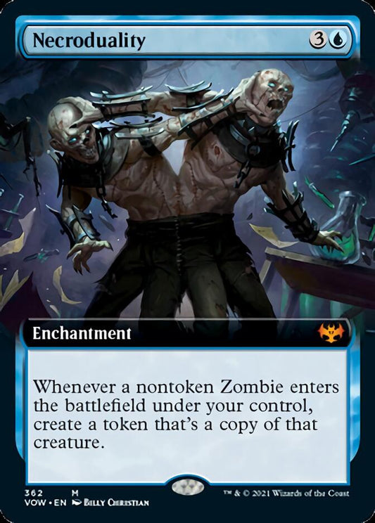 Necroduality (Extended Art) [Innistrad: Crimson Vow] [Foil]