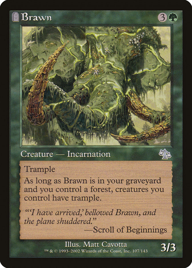 Brawn [Judgment] [Foil]