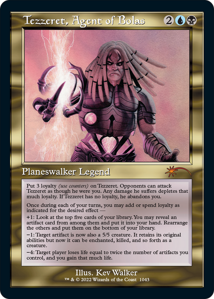 Tezzeret, Agent of Bolas (Retro) [Secret Lair Drop Series] [Foil]
