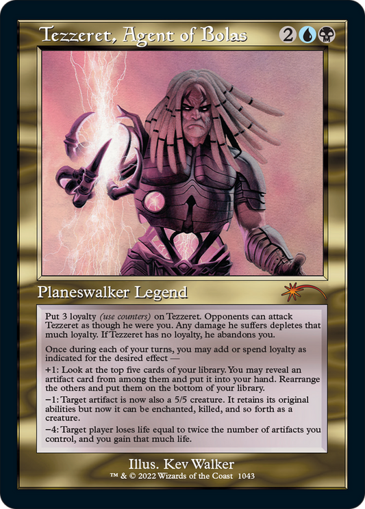 Tezzeret, Agent of Bolas (Retro) [Secret Lair Drop Series] [Foil]