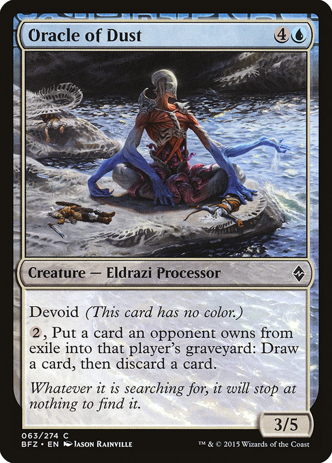 Oracle of Dust [Battle for Zendikar] [Foil]