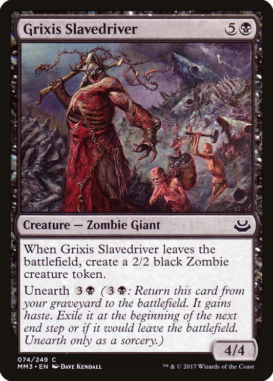 Grixis Slavedriver [Modern Masters 2017] [Foil]