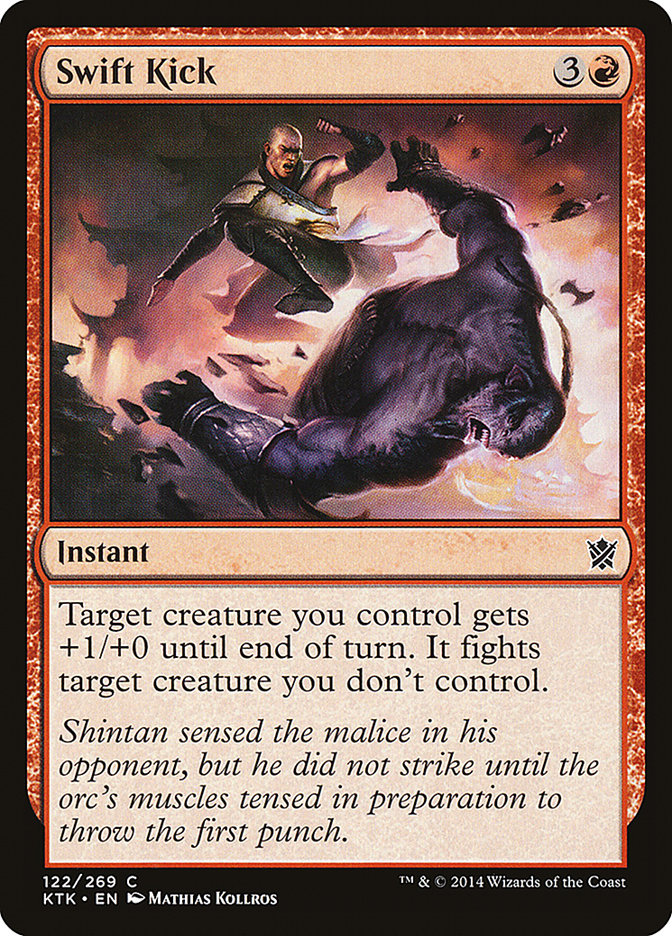 Swift Kick [Khans of Tarkir] [Foil]