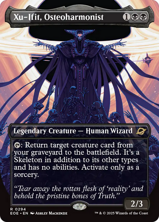 Xu-Ifit, Osteoharmonist (Borderless) [Edge of Eternities] [Foil]